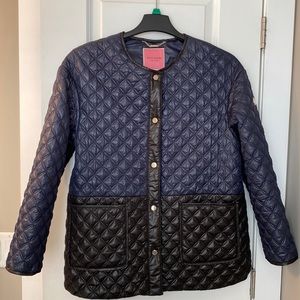 Kate Spade Colorblock Quilted Coat